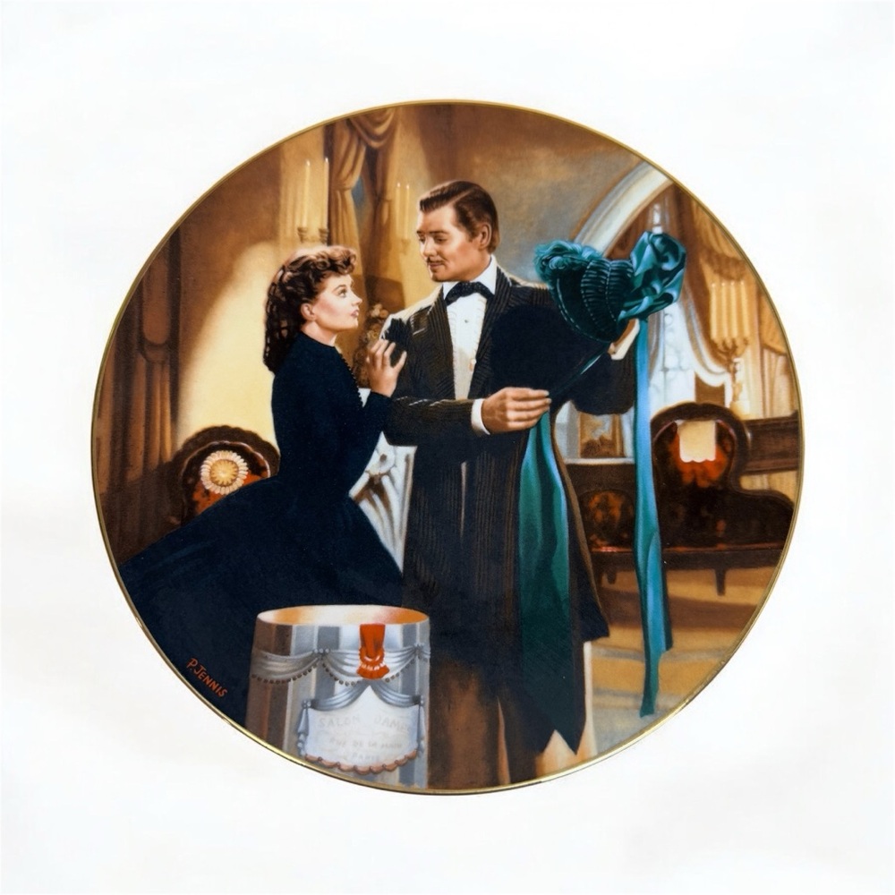 Limited Edition Collector’s Plate – The Paris Hat by Paul Jennis